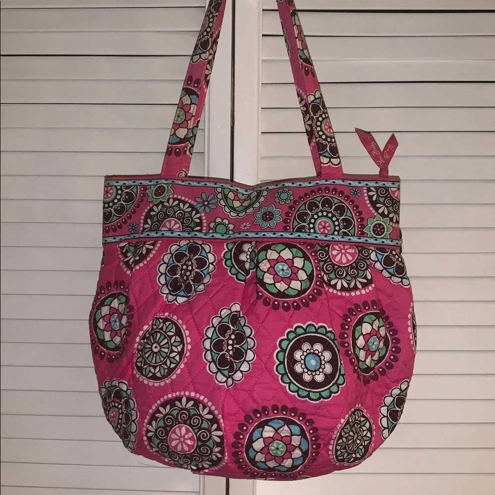 Vera Bradley rare floral shoulder/tote bag